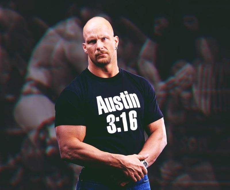 [美國瘋潮]正版WWE Stone Cold  Austin 3:16 Retro Tee 經典復刻款衣服熱賣 SCSA