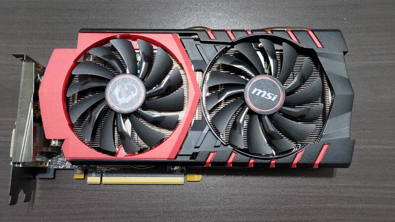 二手良品] MSI 微星GeForce GTX 970 GAMING 4G GDDR5 (無盒) | 露天市