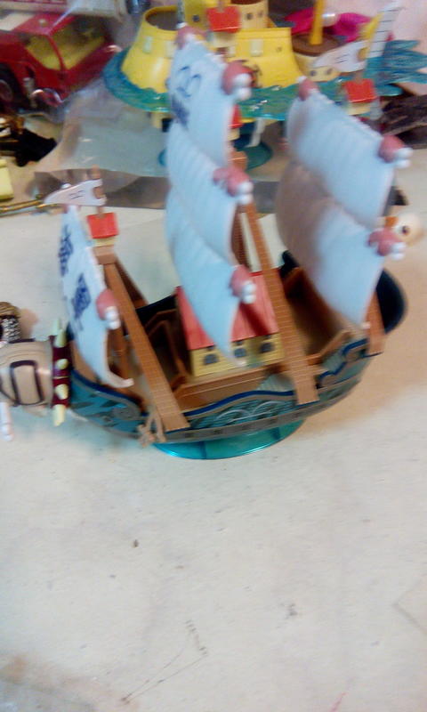 海賊王 航海王   海軍 組裝 模型船     組裝模型1