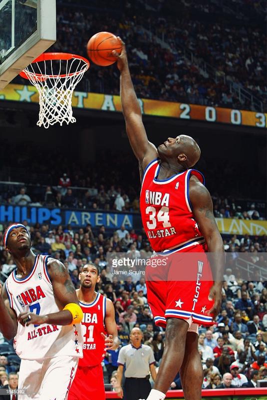 NBA O’Neal 大歐 2003 All Star 全明星賽 洛杉磯湖人 全新含吊牌 Kobe Curry