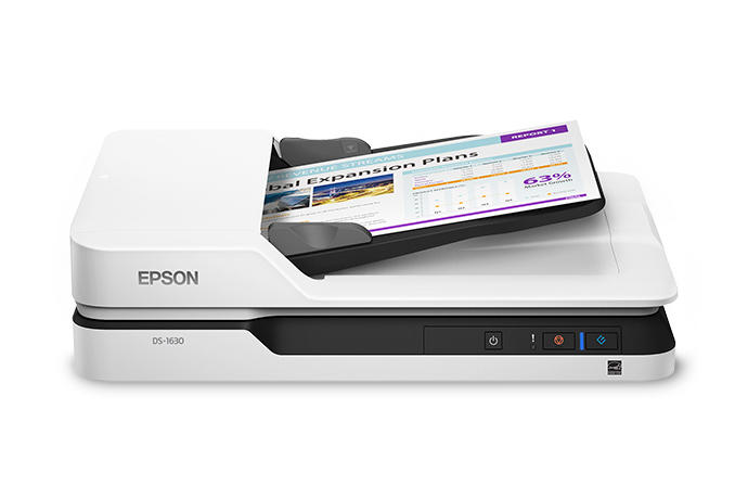 「全新免運」EPSON 愛普生 EPSON DS-1630 A4/平台/饋紙式雙面掃描器 DS1630