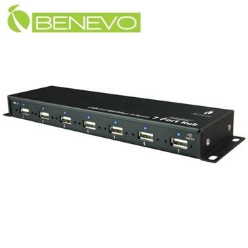 【proud-3c】含稅附發票 MTT專業款 BENEVO工業級 7埠USB2.0集線器(附4A變壓器) (BUH247
