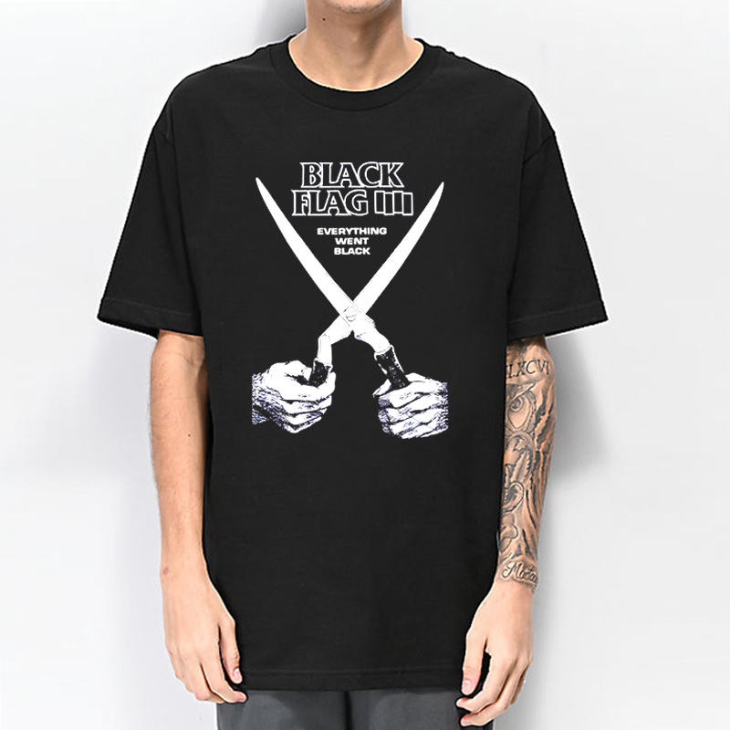 Black Flag Everything 短袖T恤 黑色 搖滾樂團 Rock
