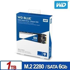 @電子街3C 特賣會@全新WD SSD 1TB M.2 SATA 3D NAND固態硬碟(藍標)
