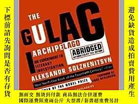 古文物The罕見Gulag Archipelago 1918-1956 Abridged 古拉格 島【英文原版 索爾仁尼 