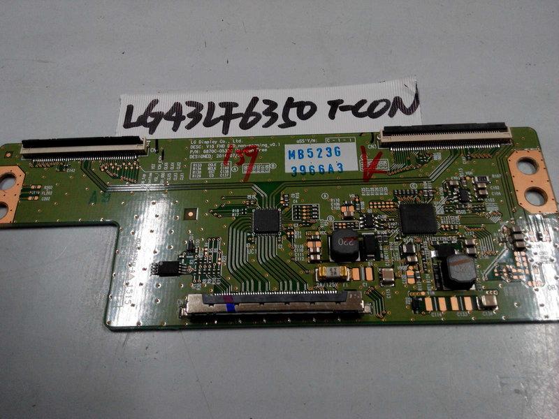 LG 43吋 43LF6350 液晶電視 邏輯板