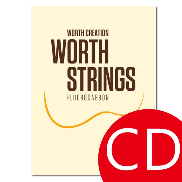 《小山烏克麗麗》日本頂級Worth strings 21"&23"烏克麗麗套弦 hard 透明弦 CD
