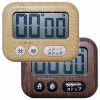 日本dretec仿木紋計時器二色下標請註明顏色