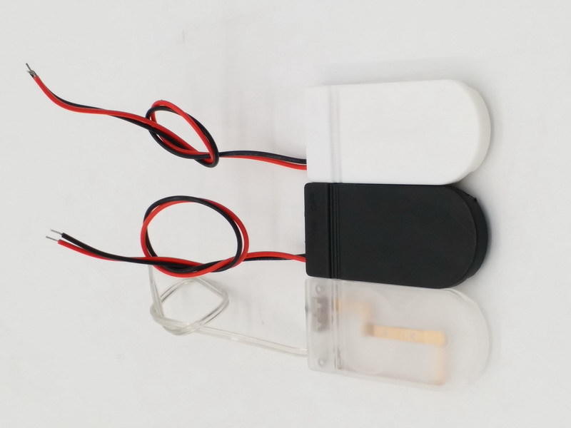 [yo-hong] CR2032*2電池串聯座 LED燈條電池盒 帶開關/電線 (6V)