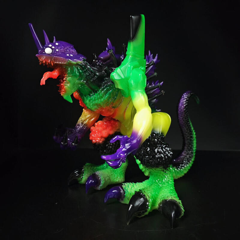 抽選限定）赤目天使狂人會Teleport x EvaLah EVA初號機G覺醒形態哥吉拉