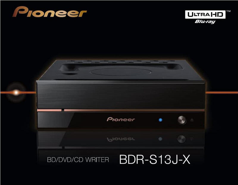 【GIGA】現貨日本PIONEER BDR-S13J-X 內置式光碟機 RIP CD神器 音響發燒級