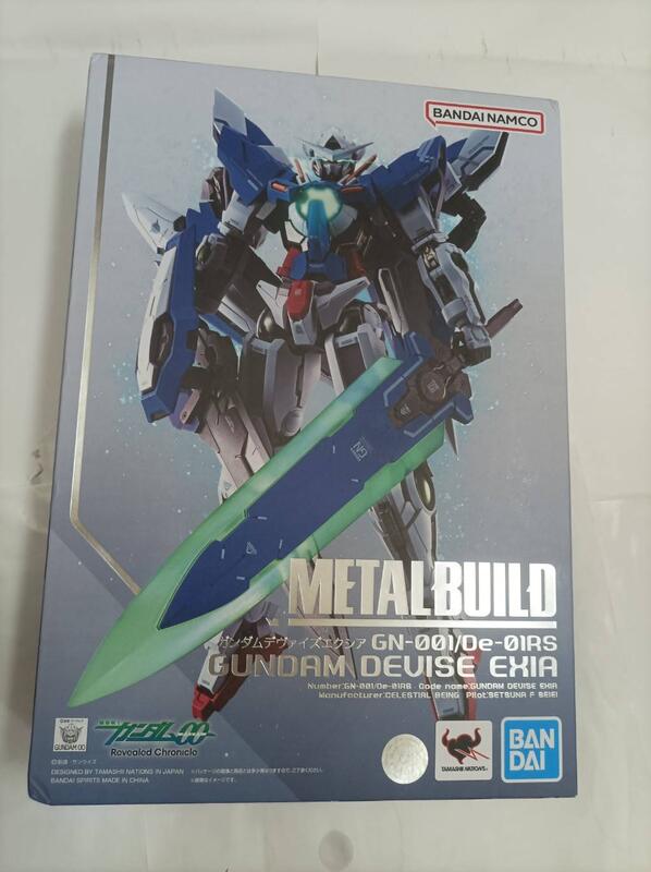 日版 全新拆封 Metal Build MB能天使 鋼彈 試驗型 閃耀巨劍Gundam Devise Exia