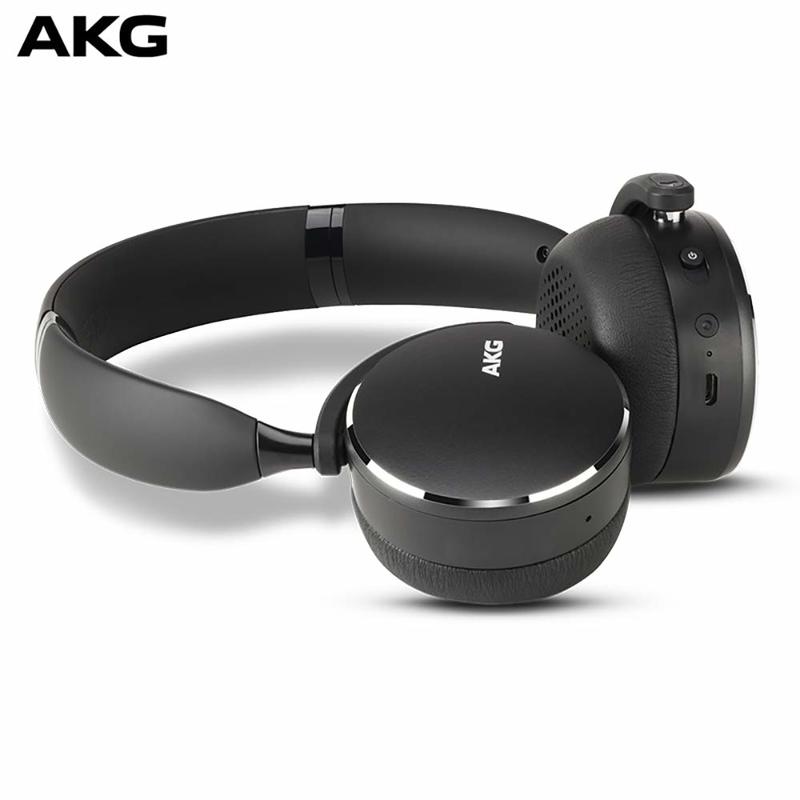 【樂生活3C館】AKG Y500 BT 耳罩式耳機 藍芽【平輸】黑色