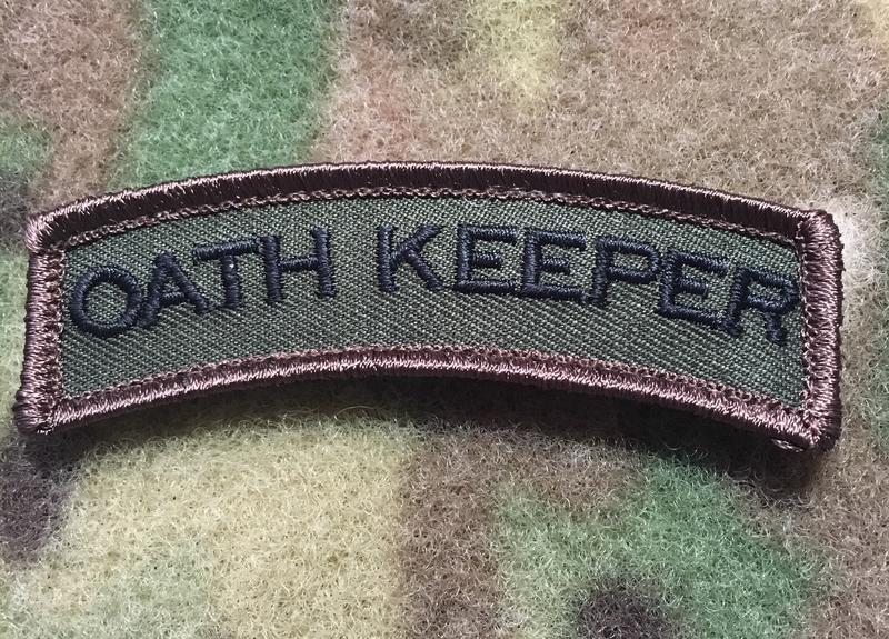#空降獅#BritKitUSA  Oath Keeper: 誓言守護者 肩章 臂章 叢林色
