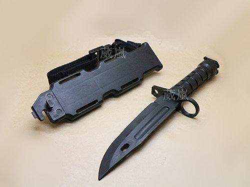 塑膠 M9 刺刀 (M4 M4A1 HK 416 SCAR T91 65 K2 步槍 陸軍玩具模型刺槍術假刀 | 露天市集 | 全台最大的網路購物市集