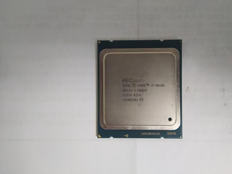 Intel Core i7-4820K CPU SR1AU 3.70GHz 2011/良品/無風扇~非四代U
