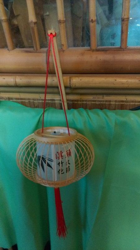 **竹還真竹藝館**燈飾系列--日式竹製燈籠#LC150–直徑15CM*高10*提把長25CM