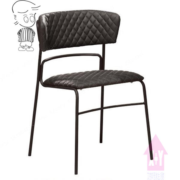 【X+Y時尚精品傢俱】現代餐桌椅系列-倫敦 灰皮鐵架餐椅.造型椅.洽談椅.書桌椅.摩登家具