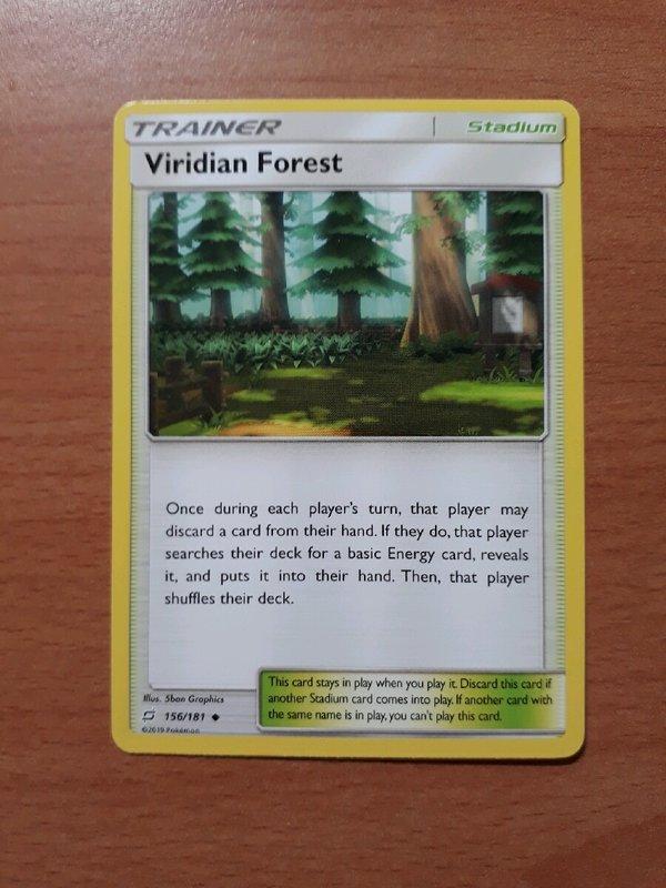 神奇寶貝 PTCG SM9 156/181 Viridian Forest 美版