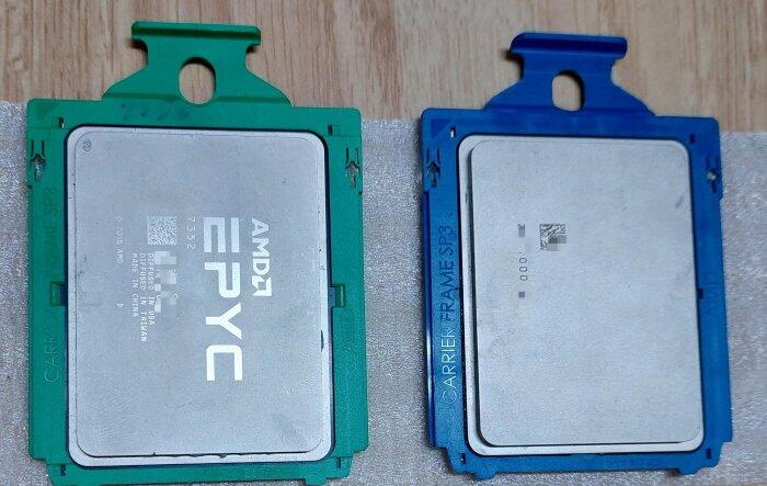 美品瘋狂價出清~!!!AMD EPYC 7352 正式版 24核心伺服器處理器/CPU 2.3GHz/24C/48T
