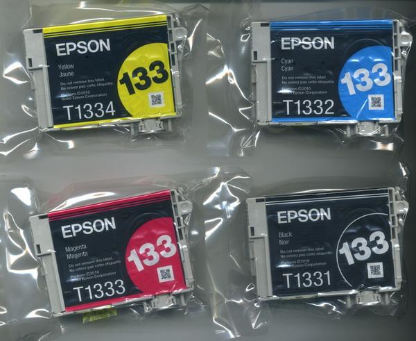 EPOSN 原廠 墨水匣 T1331 T1332 T1333 T1334 真空包裝 無外盒 已過期 無保固