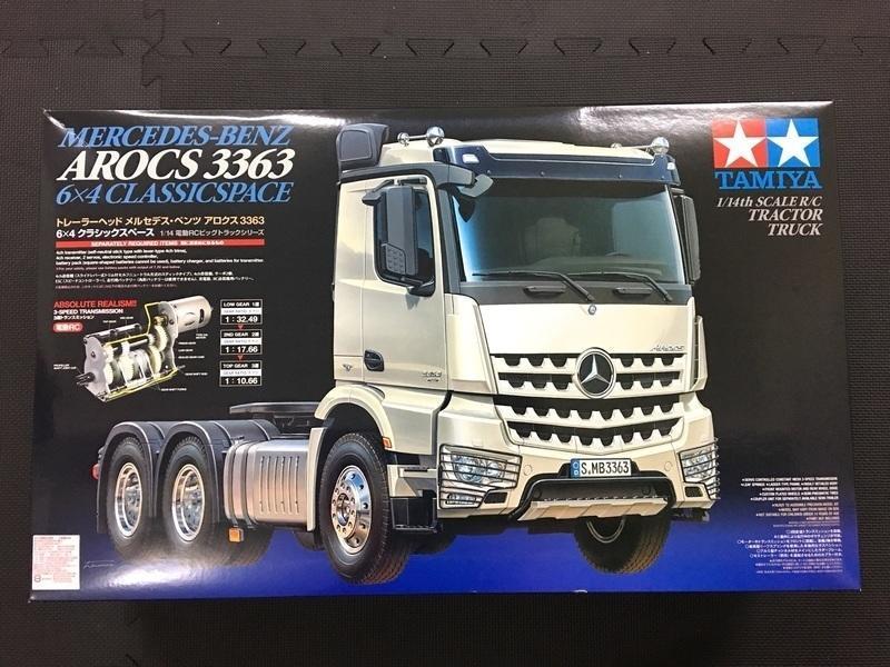 一大RC模型玩具   田宮 56359 (淺鎗鐵色限定版) 拖車 Arocs 3363 6x4 -Classic Spa