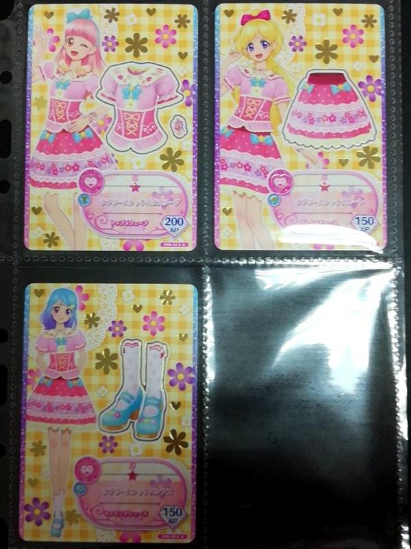 新品 正版 台灣機台卡片 偶像學園 FRIDENDS 小花 3卡配套