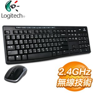 現貨官方正版 Logitech 羅技無線滑鼠鍵盤 MK270R 2.4GHz無線技術  (認證安全碼)MK260R升級版