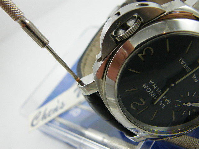 【錶帶家】手錶DIY工具組十字可更換電池拆錶耳針內有 沛納海 Panerai 錶帶專用一字起子