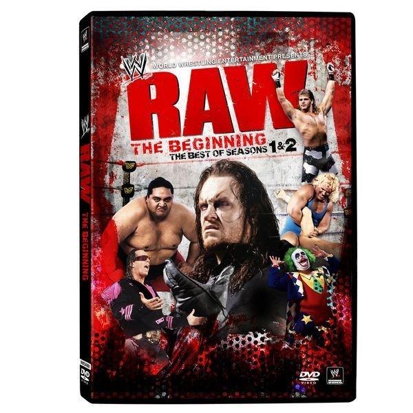 [美國瘋潮]正版WWE RAW The Beginning Seasons 1&2 RAW經典賽事組DVD特價中