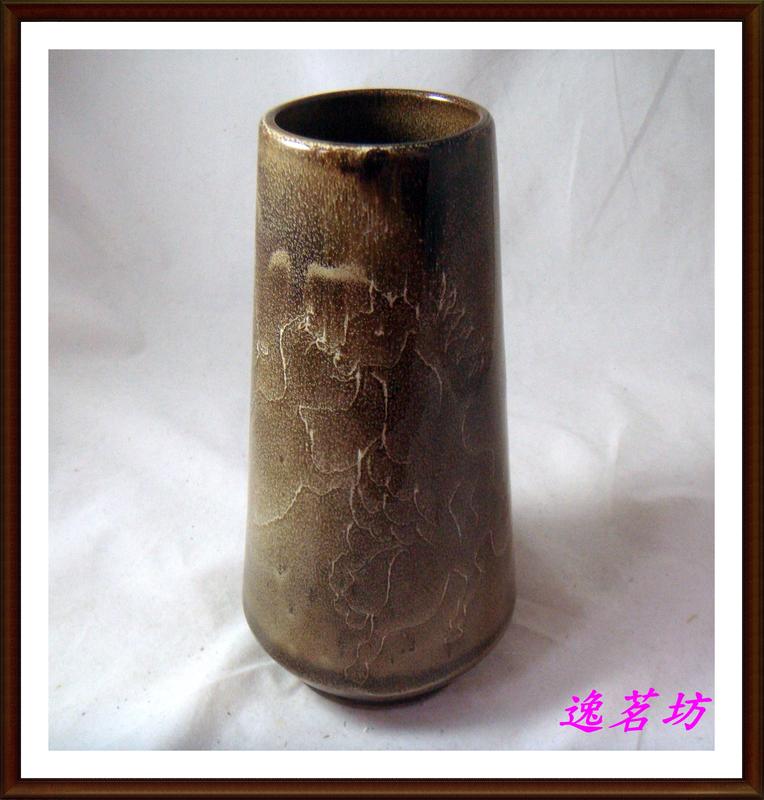 【逸茗坊】陶瓷釉色花瓶/花器--居家擺飾，古樸而雅緻