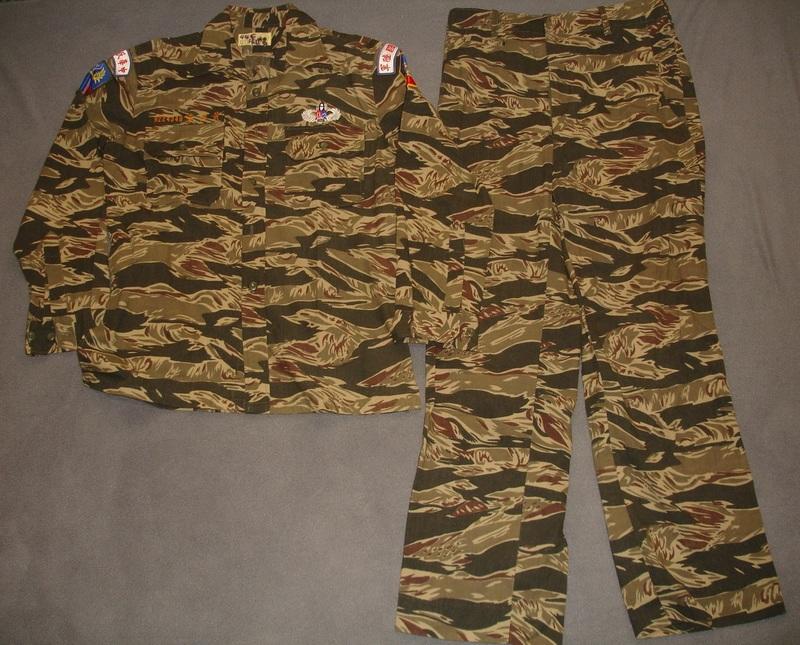 無色差範例1 海軍陸戰隊迷彩衣褲 空特華統紅虎斑