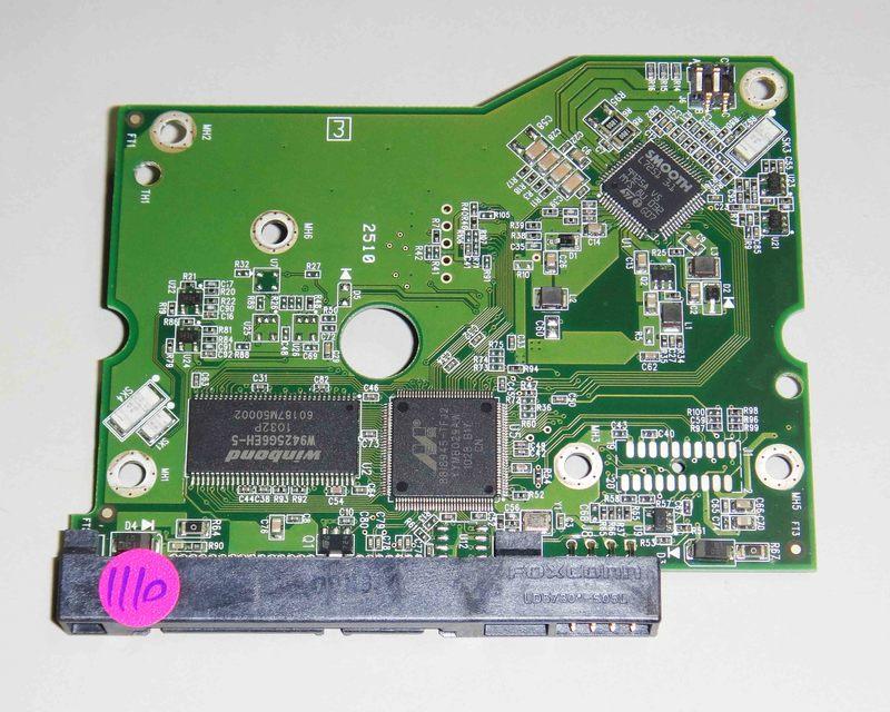 WD 綠標 SATA  WD20EADS-00R6B0 2TB 3.5吋硬碟 電路板--1110