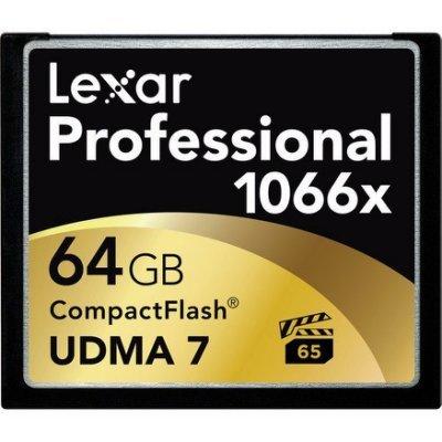 (硬漢代購)雷克沙Lexar Pro 1066x 64GBCF 記憶卡 VPG-65 Sandisk創見64G
