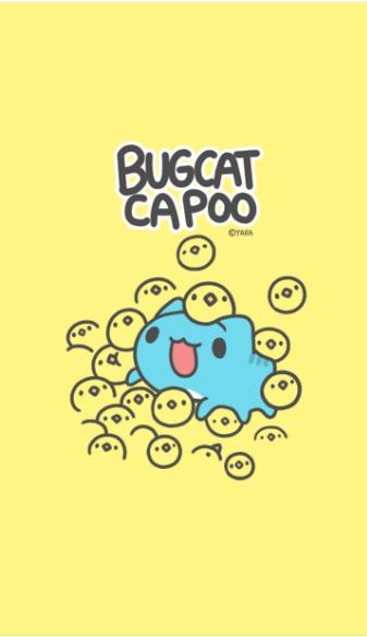 【可7-11、全家繳費】 LINE原創主題 － 貓貓蟲咖波-滿滿的小雞 (BugCat-Cpooo