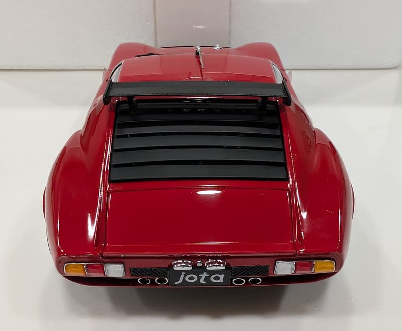 Miniature Kyosho 1:18 - Lamborghini Jota SVR 2008 - Rouge - Occasion