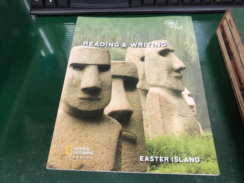 READING & WRITING EASTER ISLAND NATIONAL GEOGRAPHIC 有劃記 J69
