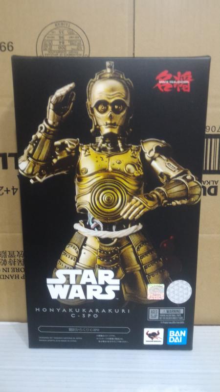 信峰行-BANDAl-名將STAR WARS 翻譯機器人C-3PO-公司代理版