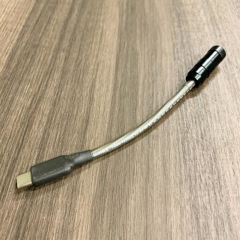 志達電子 DL061/0.1 線長0.1M 日本鐵三角 TYPE C 公 轉 2.5mm平衡母 USB DAC 隨身耳擴