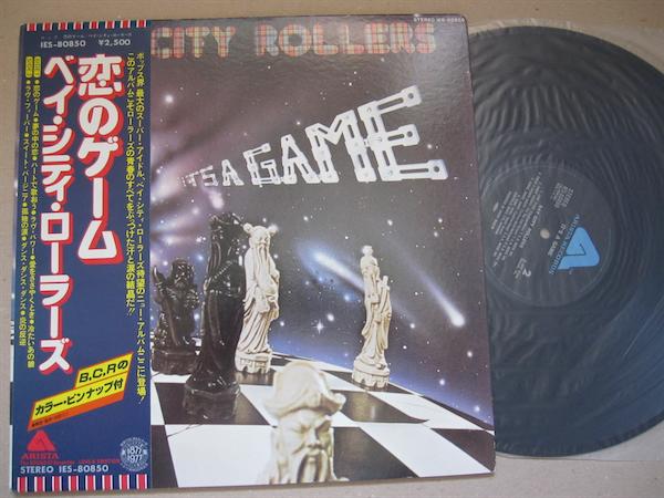 二手西洋黑膠唱片--Bay City Rollers / It's a Game（日版）滿千免運
