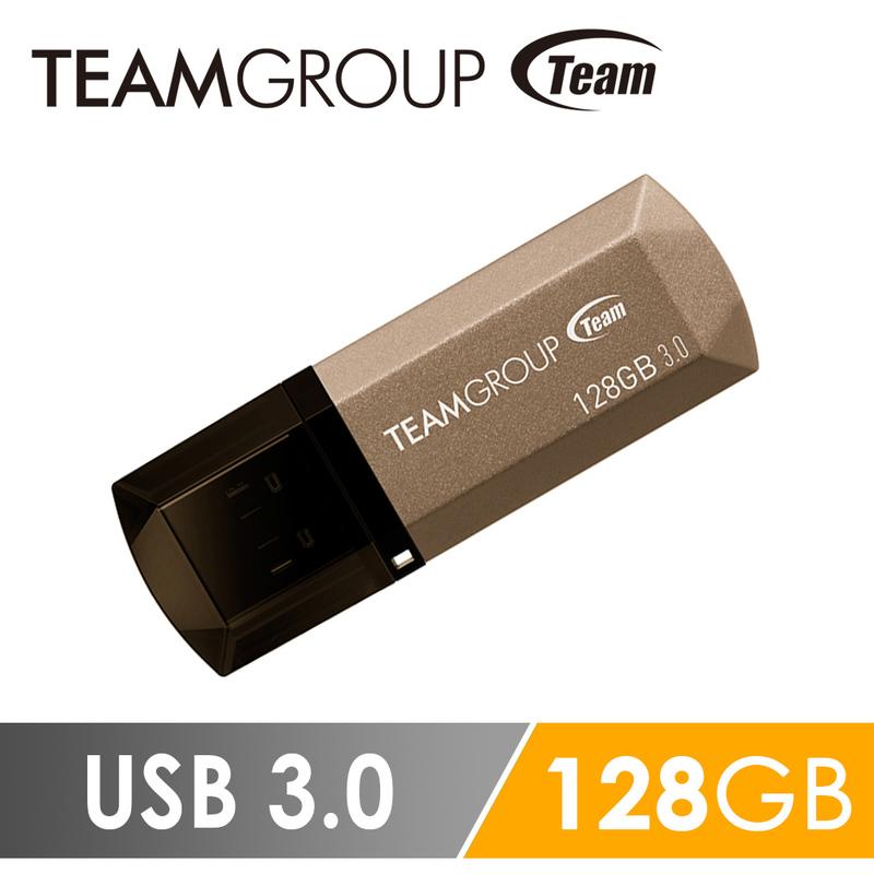 【3C工坊】Team USB3.0 C155璀璨星砂碟-琥珀金-128GB