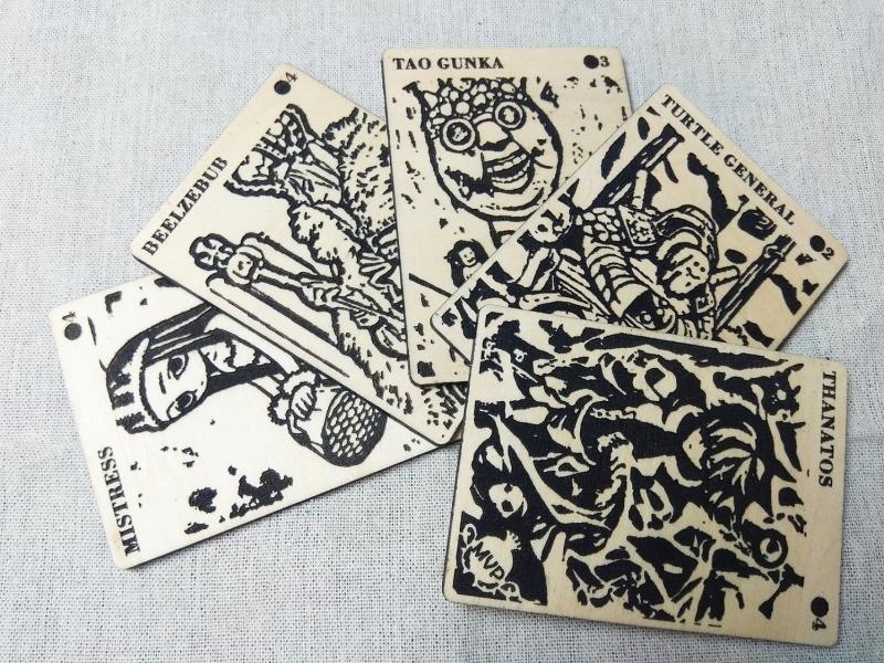 RO 仙境傳說 怪物卡片 MVP卡片 木雕 木盒 實體卡片