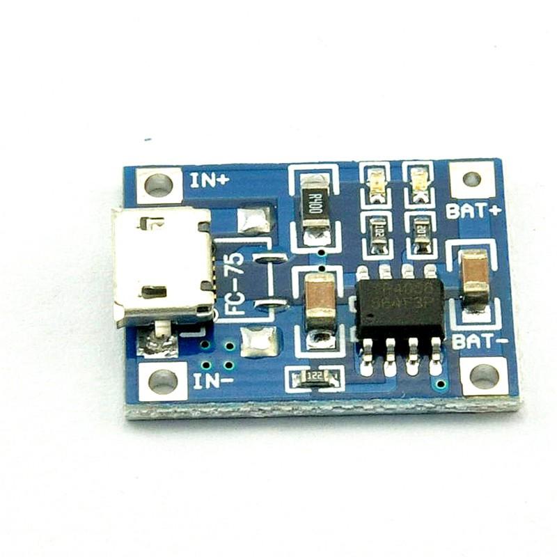 TP4056 1A鋰電池專用充電板 充電模組 充電器 MICRO USB