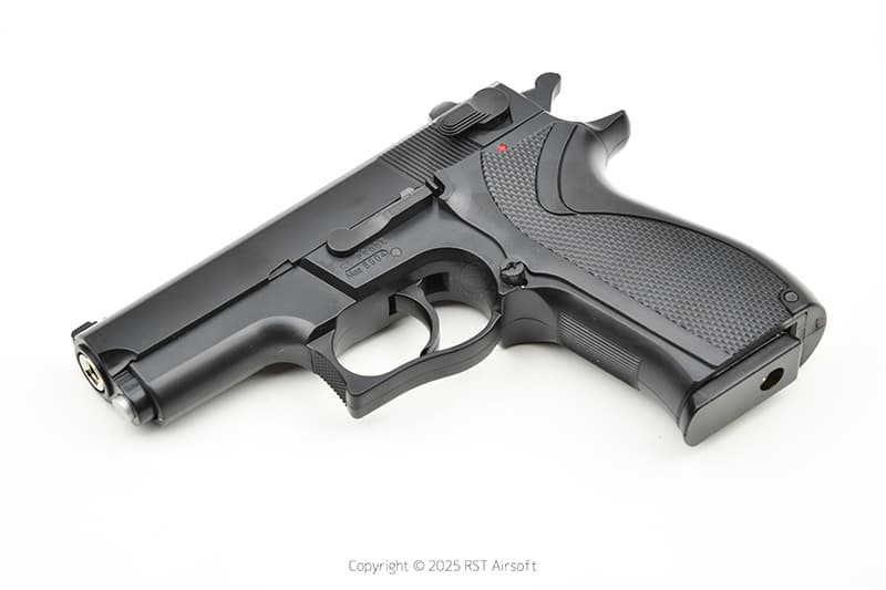 RST 紅星 - 台製 LS 警用 90 / 6904 黑色 手槍 瓦斯槍 輕量 運動版 24LS-6904BK