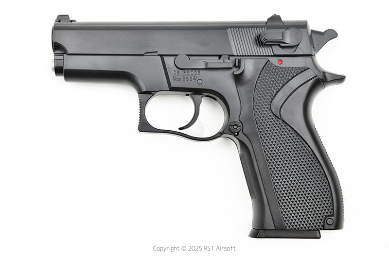 RST 紅星 - 台製 LS 警用 90 / 6904 黑色 手槍 瓦斯槍 輕量 運動版 24LS-6904BK