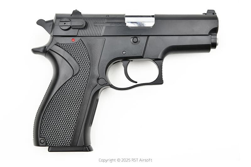 RST 紅星 - 台製 LS 警用 90 / 6904 黑色 手槍 瓦斯槍 輕量 運動版 24LS-6904BK