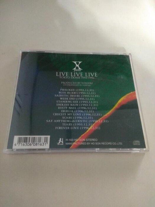 X Japan Live Live Live Tokyo Dome 1993-1996 | 露天市集| 全台最大的