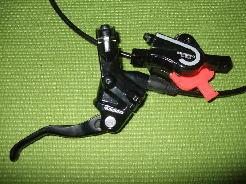 [左右可對調.可選擇右剎前輪或後輪]全新SHIMANO BL-M575/BR-M575油壓碟煞/油碟 | 露天市集 | 全台最大的網路購物市集