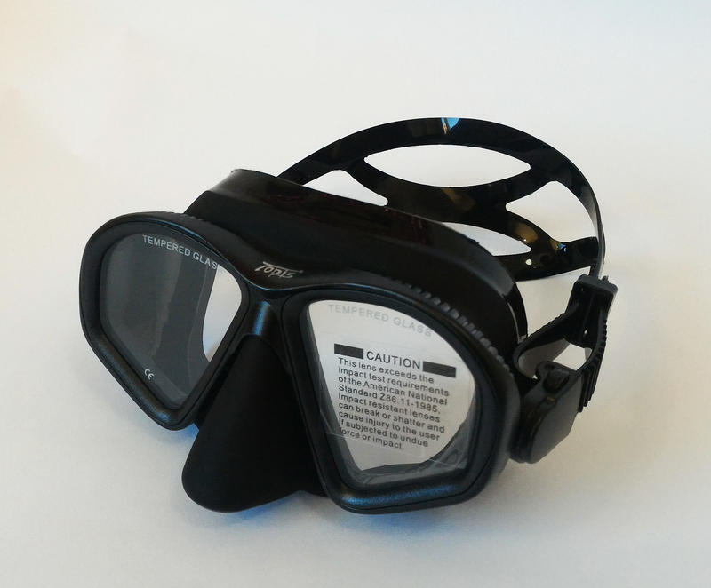 [Topis小舖] 自由潛水  自由潛水面鏡 M223面鏡+S192呼吸管 可配近視鏡片