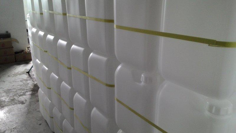 [聖欣化材]  20L 塑膠桶 白色 化學桶 食品級